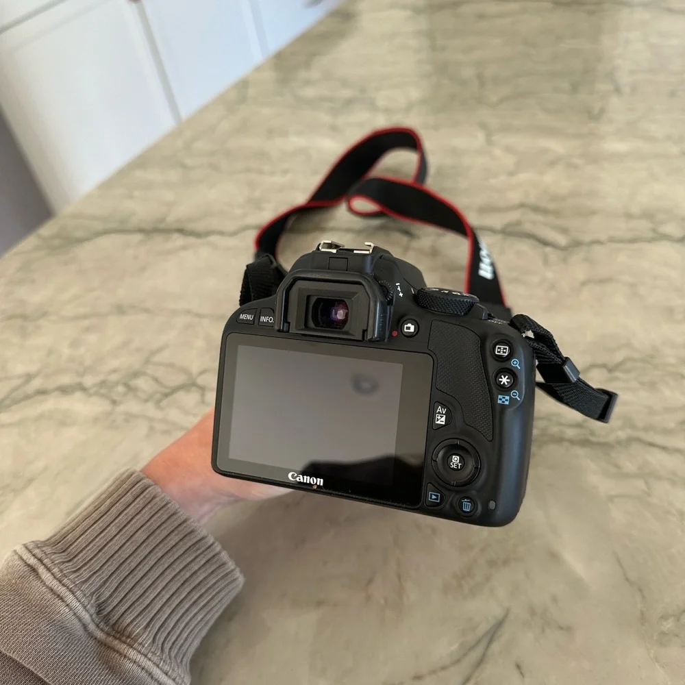 Canon Rebel SL1 with 18-55mm lens